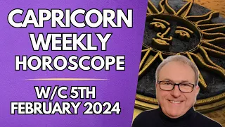 Capricorn Horoscope Weekly Astrology from 5th February 2024