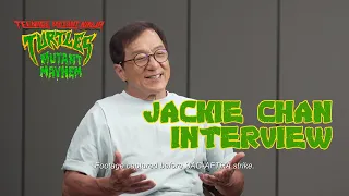 Jackie Chan "Master Splinter" Interview | TEENAGE MUTANT NINJA TURTLES: MUTANT MAYHEM (2023)