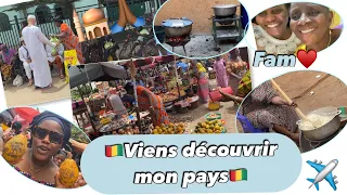 ✈️🇬🇳 VLOG 3 Conakry: 5 jours de ramadan avec moi en cuisine, au marché, famille, lieux...✨