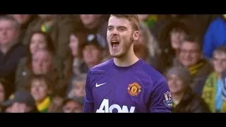 David De Gea Vs. Norwich City 13-14 [Away] [HD 720p]