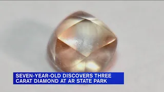 7-year-old finds second-largest diamond of the year at park in Arkansas