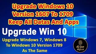 💻🖥 How To Upgrade windows 10 with File ISO Keep All Data