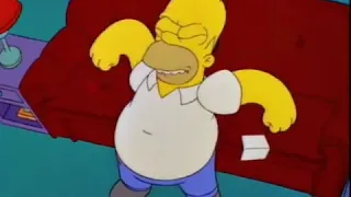 Homer Says The F-Word (Uncensored)