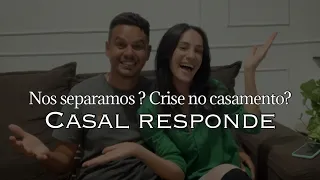 CASAL RESPONDE sobre nossos defeitos e qualidades, projetos, julgo desigual e nossa intimidade  😨