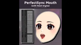 ✨ PerfectSync Mouth Study File for Live2D on Ko-Fi!✨