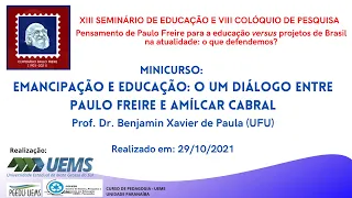 Minicurso:  Emancipação e Educação: Um diálogo entre Paulo Freire e Amílcar Cabral