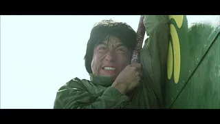 Jackie Chan's Police Story (1985) - Bus Chase With An Umbrella