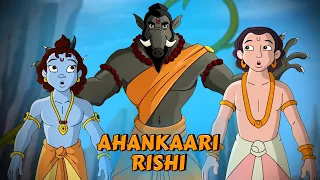 Krishna aur Balram - Ahankaari Rishi | अहंकारी ऋषि | Funny Kids Videos