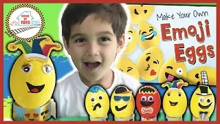 HOW TO MAKE EMOJI EASTER EGGS! DIY - Easter 2019 | House of Toys