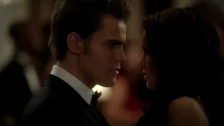 He dances I didn't even have to beg | Stelena dance | The vampire diaries Season 3 Episode 14