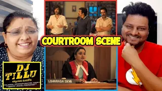 DJ Tillu Hilarious Courtroom scene Reaction | Siddhu | #djtillu comedy scenes | #djtilluclimaxscene1
