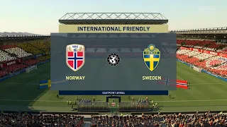 Norway vs Sweden (12/06/2022) UEFA Nations League FIFA 22