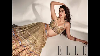 Go behind the scenes with the dazzling Janhvi Kapoor on the sets of our June 2021 cover shoot.