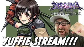 DFFOO YUFFIE STREAM!!! LIVE PULLS AND CHARACTER GUIDE!!! CRYSTAL ROOMS!!!