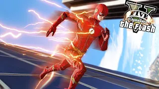 The Flash Stops Crime In 2 Seconds! GTA 5 Flash Mod