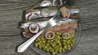 ДЕЛИКАТЕС ДЛЯ СТАЛИНА,Эксклюзивный рецепт малосольной селёдки, Рецепты из рыбы от fisherman dv.27rus
