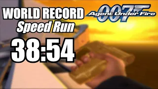 007: Agent Under Fire Any% Speed Run in 38:54 World Record