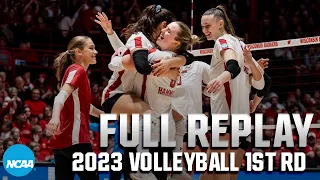 Wisconsin vs. Jackson State: 2023 NCAA volleyball first round | FULL REPLAY
