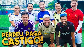 Desafio de futmesa com Youtubers