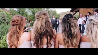 bridesmaids braids