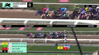 Midnight Memories wins Race 8 on Sunday, June 5th, 2022 at Santa Anita Park.