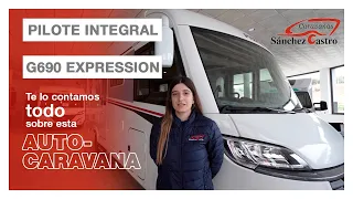Autocaravana nueva integral Pilote Galaxy 690D de 4 plazas - Caravanas Sánchez Castro