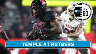 Temple at Rutgers | Sept. 9, 2023 | B1G Football in 60