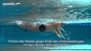 Richtig Schmetterlingschwimmen / Armzug