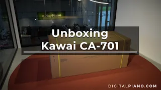 Unboxing & Assembly of Kawai CA-701 | Digitalpiano.com