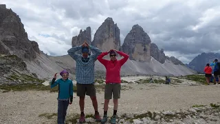 anello cima Una dalla val Fiscalina per i rifugi Comici, Pian di Cengia e Locatelli 25 luglio 2020