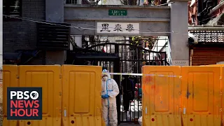 China orders millions in Shanghai to shelter in place as COVID cases surge