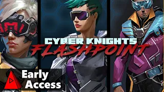 Cyber Knights: Flashpoint Early Access - Tactical Stealth GOLD from the Trese Brothers - Quick Look