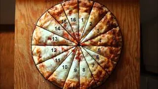 Calculating Pi, with pizza!