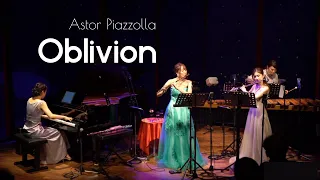 Oblivion｜A.Piazzolla｜for two flutes, marimba and piano｜オブリヴィオン（忘却）｜ピアソラ｜2本のフルート、マリンバ、ピアノ