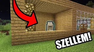 EGY RÉMISZTŐ SZELLEM JELENT MEG A HÁZAMBA A MINECRAFT-BAN!