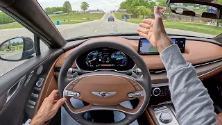 2023 Genesis Electrified G80 - Nobody Will Know It's Electric (POV Binaural Audio)