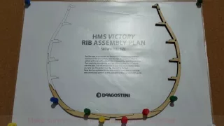 Official HMS Victory Cross-Section Build Diary, Stage 1