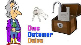 Picking my First Ever Disc Detainer Lock - The Dan Xiang 40mm Picked