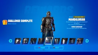 How to Unlock Mandalorian Beskar Styles in Fortnite (All Mandalorian Challenges)