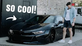 LIBERTY WALK BMW i8 (PUBLIC REACTION) - ONLY ONE IN EUROPE