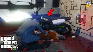 GTA 5 - I Found a VERY SCARY EASTER EGG on Mount Chiliad (secret)