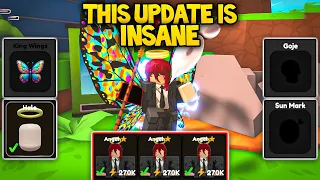 New Update 4.5 Is Insane!! | Anime Punch Simulator | Roblox