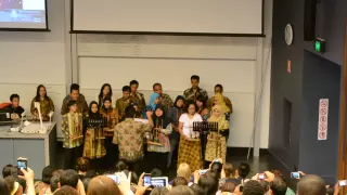 Angklung "Heal the World" at the University of Queensland, Australia