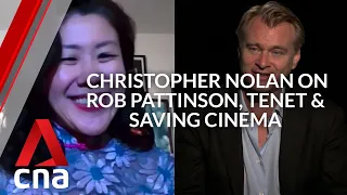 Tenet’s Christopher Nolan on Robert Pattinson’s Batman | CNA Lifestyle