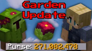 How To Make Money Of The Garden Update / Hypixel SkyBlock Guide 2023