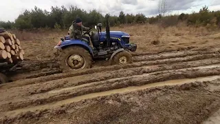 Orion RD 244,і 4 метра дров,тягне по болоті. Захваляний Т-25 не зміг би