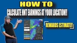 Helium Hotspot Miner How To Calculate HNT Earnings At Your Location       (Estimate Mining Rewards)