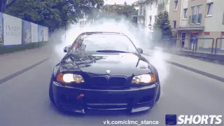 Bmw E46 M3 Crazy Street Drift [HD] BMW 3 красиво валит боком | DRIFT | Дрифт | STANCE NATION