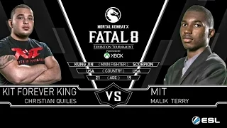 Mortal Kombat X Fatal 8 Forever King (Kung Jin) {Bojutsu} Vs MIT (Scorpion) {Ninjutsu} MKX