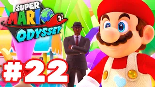 Super Mario Odyssey - Part 22 - Gameplay Walkthrough - Luncheon Kingdom 100%! (Nintendo Switch)